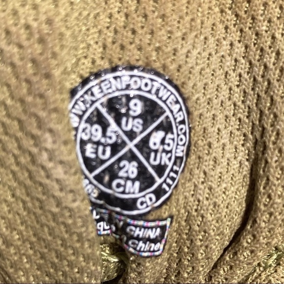 KEEN Sz 9 Lace Up Mesh Type Top  Sneakers - Picture 8 of 8